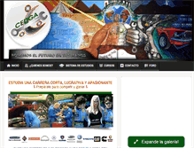 Tablet Screenshot of escuelademecanica.com